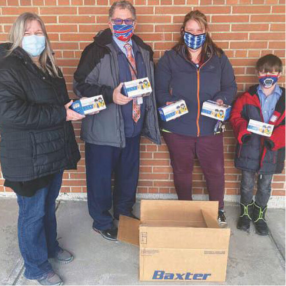 Cottage Hospital Donates 1000 Youth Masks to Local Elementary School featured image
